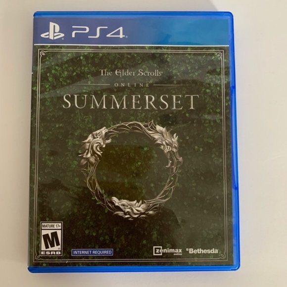 ‼️Bundle 3+items/50% off‼️ The Elder Scrolls Online Summerset PS4 Game - Picture 1 of 3